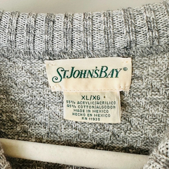 St. John’s Bay Men’s Vintage Sweater - Size XL - Picture 6 of 13